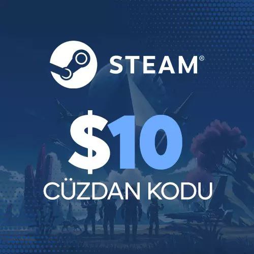  Steam 10 USD Cüzdan Kodu