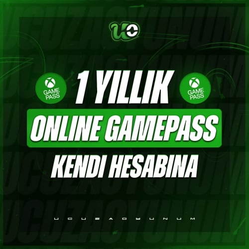  1 Yıllık GamePass Online Microsoft Hesabı + Garanti