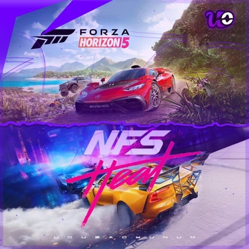  Guardsız Forza Horizon 5 Premium + Need for Speed Heat