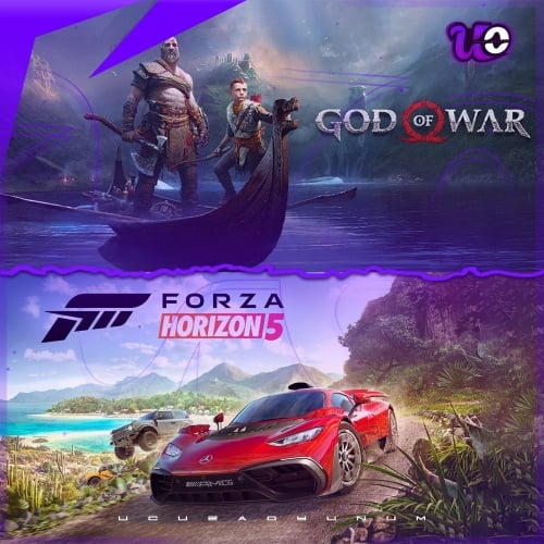  Guardsız God of War + Forza Horizon 5 Premium