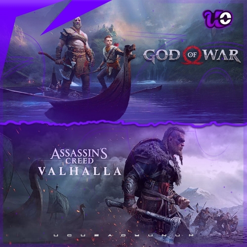  Guardsız God of War + Assassins Creed: Valhalla