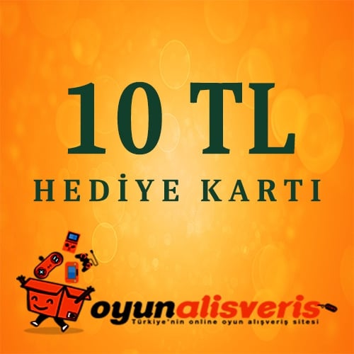  10 TL Oyunalisveris.com Hediye Kartı