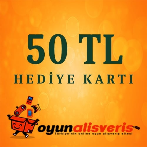  50 TL Oyunalisveris.com Hediye Kartı