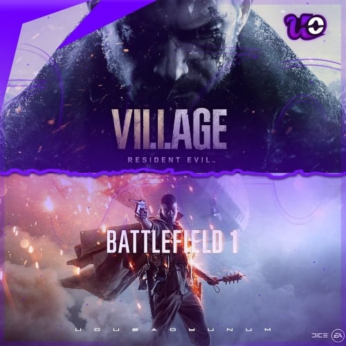  Guardsız Resident Evil Village + Battlefield 1