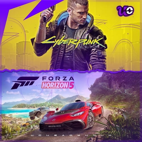  Guardsız Cyberpunk 2077 + Forza Horizon 5 Premium