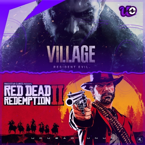  Guardsız Resident Evil Village + Red Dead Redemption 2