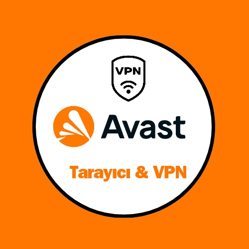  Avast Secure Browser  VPN Pro - 12 Aylık Garantili