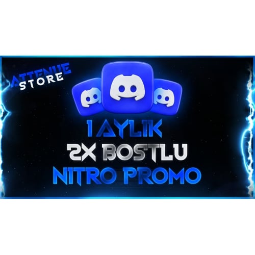  1 Aylık Nitro 2x Boost  OTOMATİK TESLİMAT