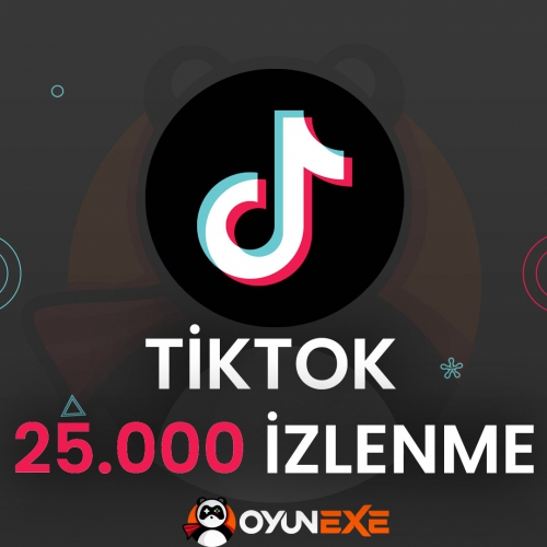  25000 Tiktok İzlenme  Hızlı Teslimat