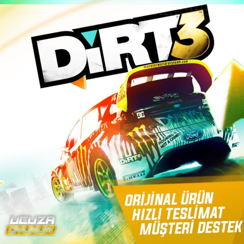  Guardsız Dirt 3 Complete Edition + Garanti