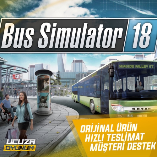  Guardsız Bus Simulator 18 + Garanti