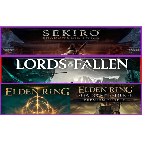  Sekiro + Lords Fallen + Elden Ring