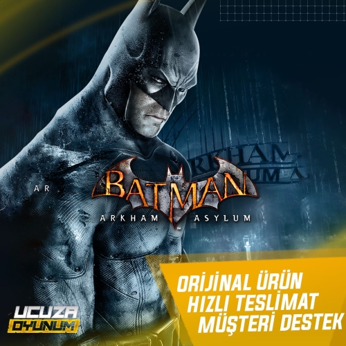  Guardsız Batman Arkham Asylum + Garanti