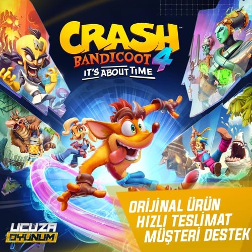  Guardsız Crash Bandicoot 4 + Garanti