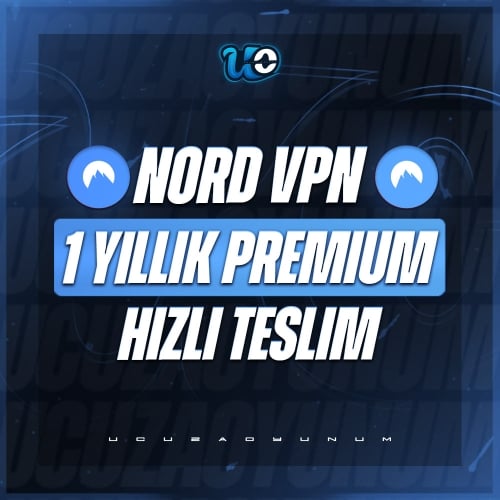  NordVPN 1 Yıllık Premium Hesap + Garanti !