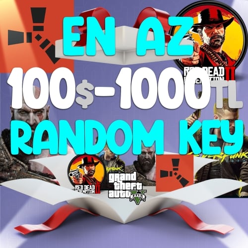  100$ Random Key -Özel Stok-