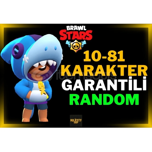  ⭐UVİP+⭐10-81 KARAKTER RANDOM HESAP