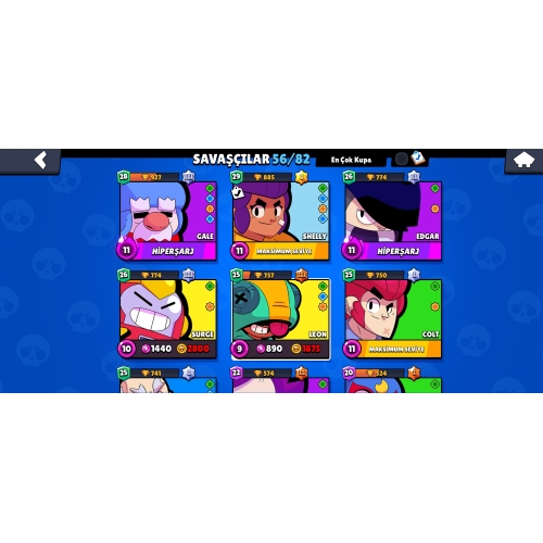  Brawl stars temiz emek hesabı