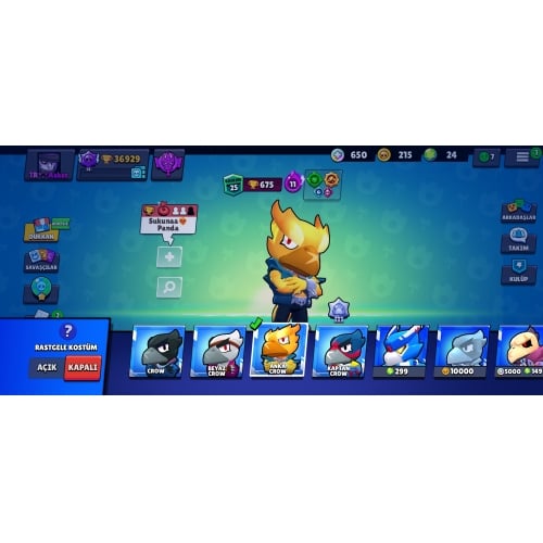  BRAWL STARS HARİKA FULL HESAP6BRAWLPASS ACİLDİ