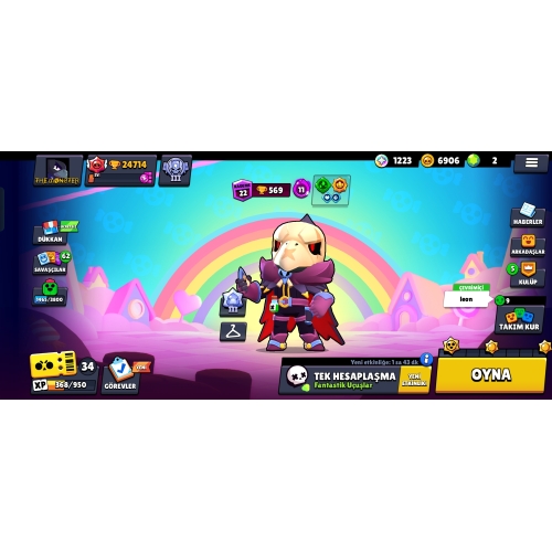  Brawl stars 24700 kupali hesap