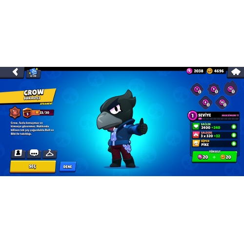  Efsanevi Garantili Brawl Stars Random