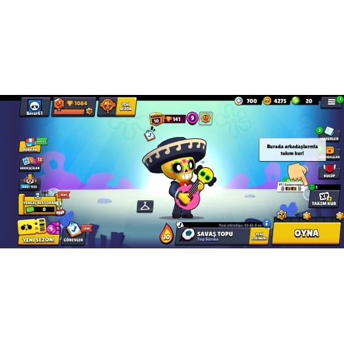  Brawl stars 1000 kupa hesap