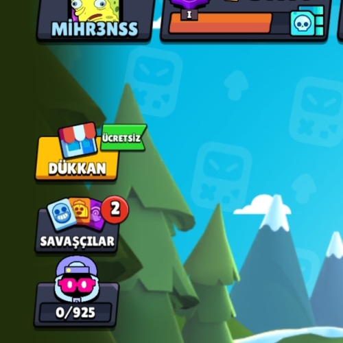  Brawl Stars Hesap 34K kupa 78 karakter