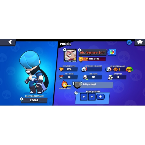  Brawl stars hesab