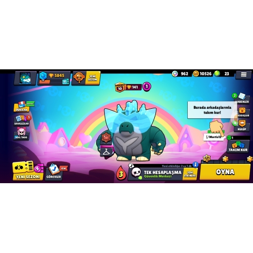  satılık brawlstars hesap emek hesabı