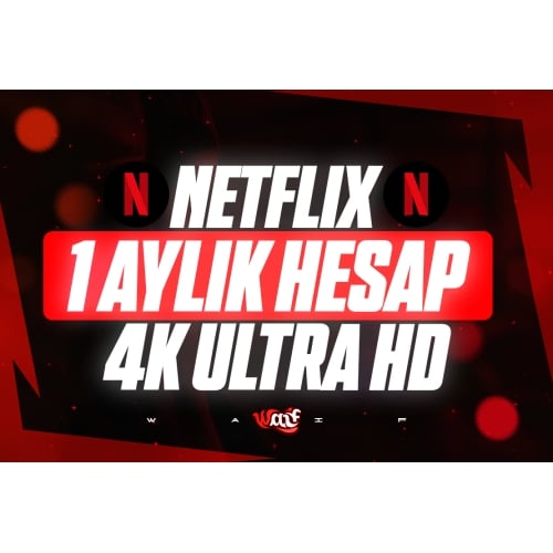  ⭐SORUNSUZ NETFLİX 4K ULTRA HD HESAP + 1 AYLIK