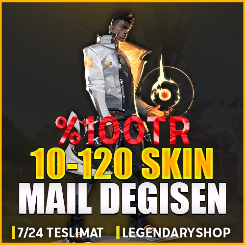  100TR 20-120 SKİN MAİL DEĞİŞEN RANDOM HESAPLAR