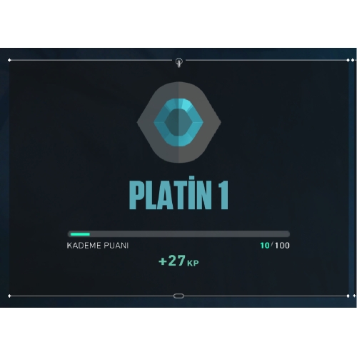  PLAT 1 HIZLI RANK ATLAYAN MMR YÜKSEK HESAP