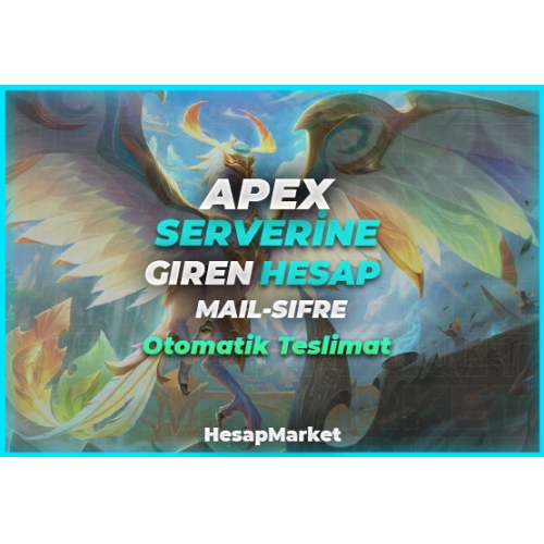  1 ADET APEX GİREN MAİL ŞİFRE HESAP