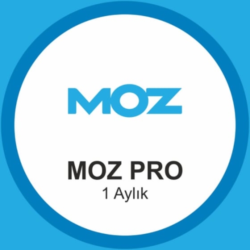  Moz Pro 1 Aylık Abonelik