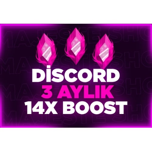  ⭐GARANTİ⭐ 3 AYLIK 14X SERVER BOOST