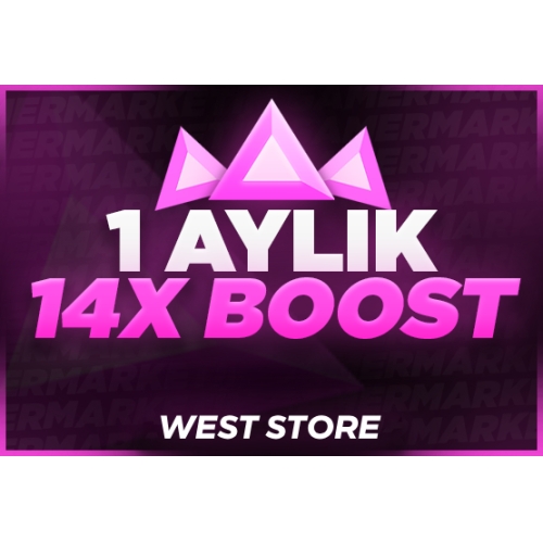  HIZLI 1 Aylık Discord 14x Boost+