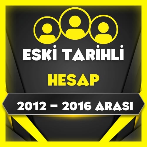  2012 - 2016 Eski Tarihli Hesap