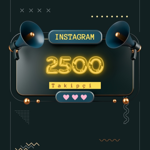  Instagram 2500 Takipci