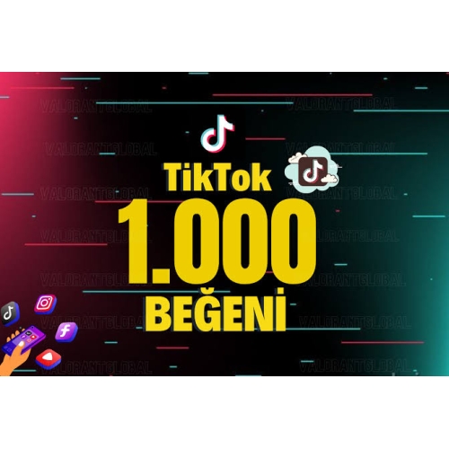  ?1000 TikTok Gerçek Beğeni Anlık + Garanti?