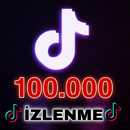  TikTok 100K İzlenme Saniyelik Çok Ucuza