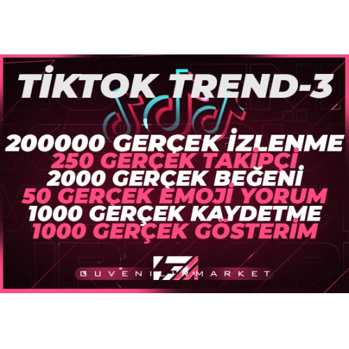  6X  TİKTOK GERÇEK KEŞFET PAKETİ 3  KEŞFET