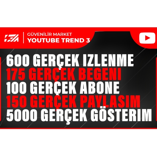  5X  GERÇEK TREND PAKETİ 3  KEŞFET ETKİLİ