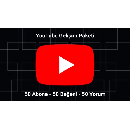  YouTube Gelişim Paketi - Başlangıç Seviyesi