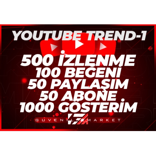  5X  GERÇEK TREND PAKETİ 1  KEŞFET ETKİLİ