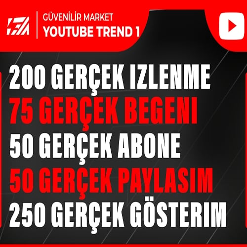  5X  GERÇEK TREND PAKETİ 1  KEŞFET ETKİLİ