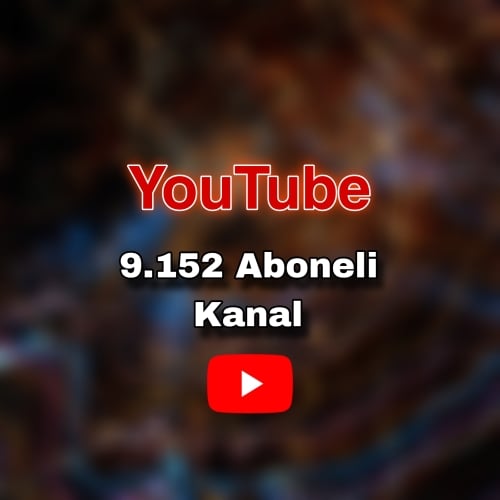  YouTube 9152 Aboneli Kanal Satılık