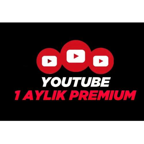  Anlık  Kendi Hesabına 1 Aylık Youtube Premium