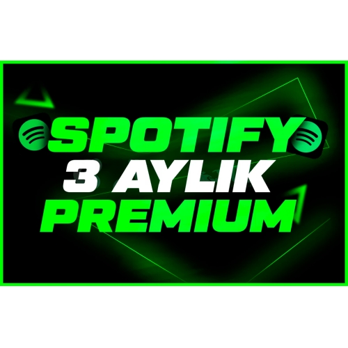  GLOBAL 3 Aylık Spotify Premium