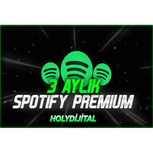  Anlık  Kendi Hesabına 3 Aylık Spotify Premium