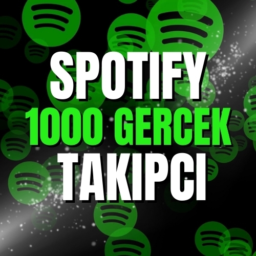  1000 Spotify Takipçi PLAYLİST-PROFİL